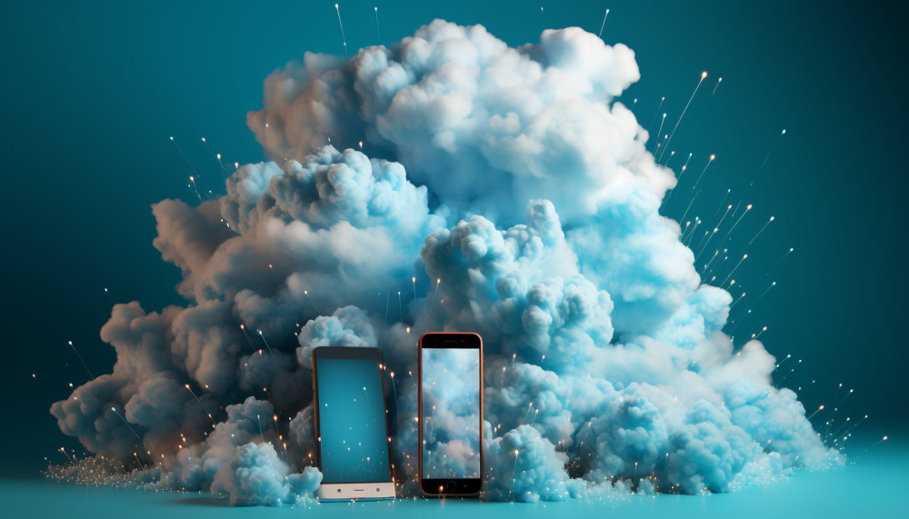 What is Cloud SMS from a phone?